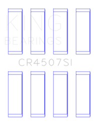 King Mazda MZR 2.3L 16V / Ford Duratec 2.3L 16V (Size .25) Connecting Rod Bearing Set (Set of 8)
