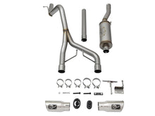 Load image into Gallery viewer, aFe Rebel Series CB 2.5in Dual Center Exit SS Exhaust w/ Polish Tip 07-15 Jeep Wrangler 3.6L/3.8L V6