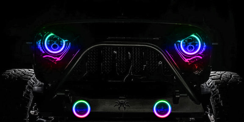 Oracle Jeep Wrangler JK/JL/JT High Performance W LED Fog Lights - w/o Controller NO RETURNS