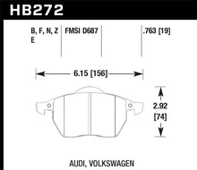 Load image into Gallery viewer, Hawk Performance Ceramic Street Brake Pads