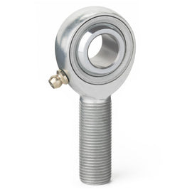 QA1 H Series 3-Pc Rod End - Male/Left Hand - .19in Bore x 3/16-24 w/Zerk - Alloy Steel