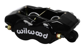 Wilwood Caliper-Forged Dynalite-Black 1.75in Pistons .81in Disc