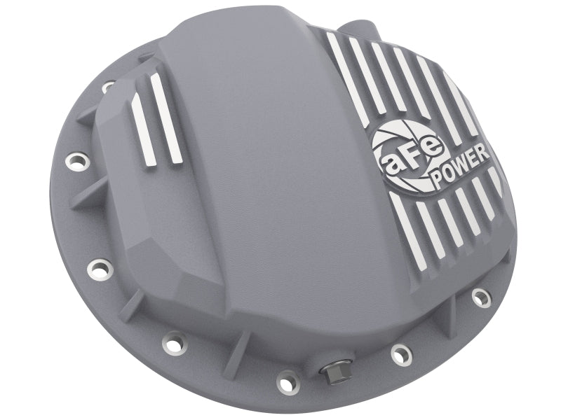 aFe Pro Series GMCH 9.5 Rear Diff Cover Raw w/ Machined Fins 19-20 GM Silverado/Sierra 1500