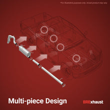 Load image into Gallery viewer, BRExhaust Exhaust Kit Replacement Honda