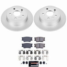 Load image into Gallery viewer, Power Stop 07-12 Lexus ES350 Rear Z23 Coated Brake Kit
