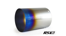 Load image into Gallery viewer, GReddy Burnt Titanium Tip 115mm Diameter 170mm Length (for Revolution RS / RS-TI / RS-Race)