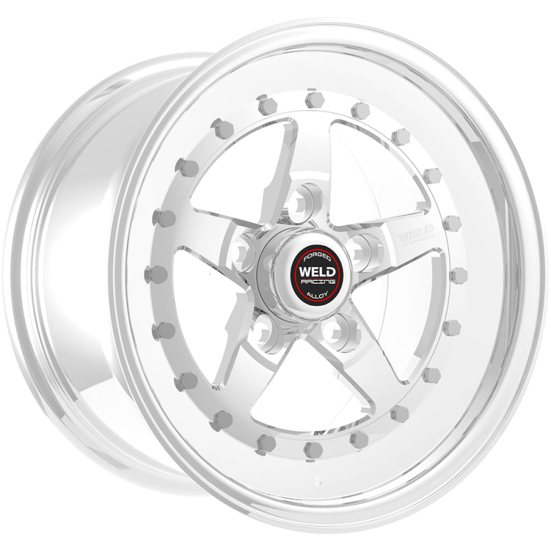 Weld Weldstar 15x10 / 5x4.5 BP / 3.5in. BS Polished Wheel - Non-Beadlock