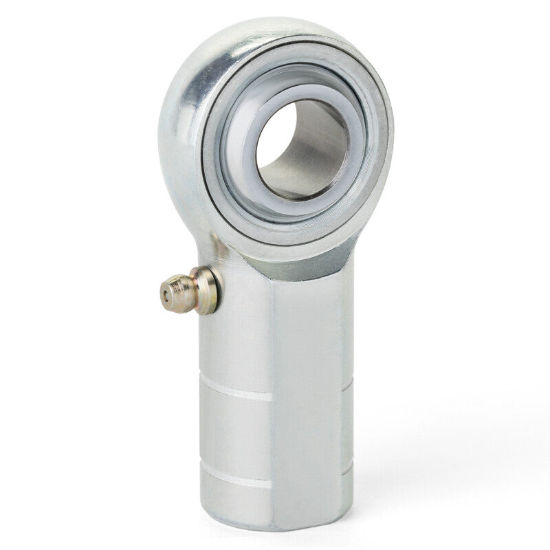 QA1 H Series 3-Pc Rod End - Female/Left Hand - 10mm Bore x M10x1.5 w/Zerk - Alloy Steel