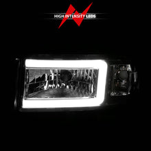 Load image into Gallery viewer, ANZO 94-02 Dodge RAM Crystal Headlight - w/ Light Bar Chrome Housing