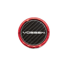 Load image into Gallery viewer, Vossen Classic Carbon Billet Sport Cap 2.0 - Large (VHFL) - Transparent Red - Twill Weave (Gloss)