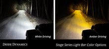 Load image into Gallery viewer, Diode Dynamics 30 In LED Light Bar Single Row Straight - Amber Driving Each Stage Series