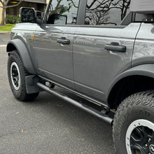 Load image into Gallery viewer, Go Rhino 21-26 Ford Bronco (4dr) 4000 Series Side Steps - Cab Length - Tex. Blk