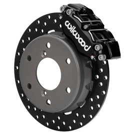 Wilwood 2024 Can Am Maverick Front Brake Kit 11.60in Drilled - Black