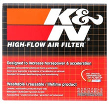 Load image into Gallery viewer, K&amp;N Universal Air Filter 1-13/16in FLG / 3in Bottom / 2in Top / 3in Height