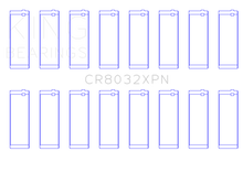 Load image into Gallery viewer, King Engine Bearings Chrysler 345/ 370 16V (Size 0.05) pMaxBlack Coated Connecting Rod Bearing Set
