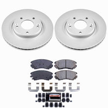 Load image into Gallery viewer, Power Stop 06-10 Hyundai Sonata Front Z23 Coated Brake Kit