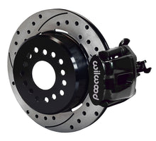Load image into Gallery viewer, Wilwood Combination Parking Brake Rear Kit 12.19in Dia 0.81in Rotor Thickness - Black Drilled