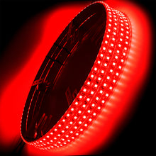 Load image into Gallery viewer, Oracle LED Illuminated Wheel Rings - Double LED - Red NO RETURNS