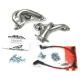 JBA 07-11 Jeep 3.8L V6 1-1/2in Primary Silver Ctd Cat4Ward Header