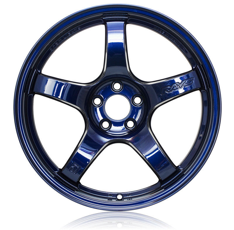 Gram Lights 57CR 15x8.0 +28 4x100 Eternal Blue Pearl Wheel