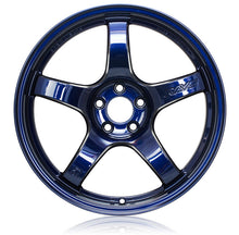 Load image into Gallery viewer, Gram Lights 57CR 15x8.0 +28 4x100 Eternal Blue Pearl Wheel