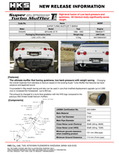 Load image into Gallery viewer, HKS SUPER TURBO MUFFLER TI BNR32 RB26DETT