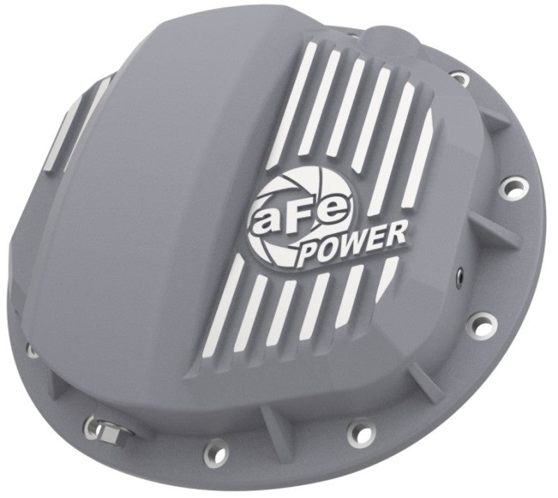 aFe Pro Series GMCH 9.5 Rear Diff Cover Raw w/ Machined Fins 19-20 GM Silverado/Sierra 1500