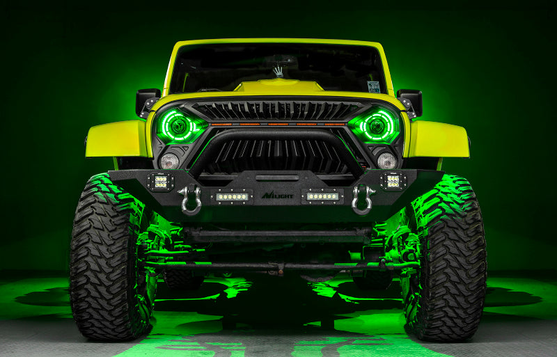 Oracle Oculus 7in ColorSHIFT Bi-LED Projector Headlights for Jeep Wrangler JK NO RETURNS