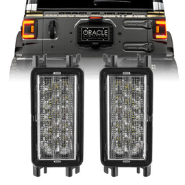 Oracle 2018+ Jeep Wrangler JL Dual Function Reverse LED Flush Taillight - Amber/White NO RETURNS