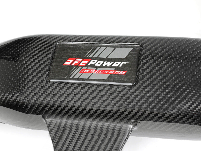 aFe Track Series Carbon Fiber Intake w/Pro DRY S Filter BMW M2 (F87) 16-18 L6-3.0L (t) N55