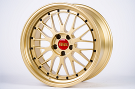 BBS LM 18x10 5x114.3 ET20 F1 Championship Edition Gold Wheel
