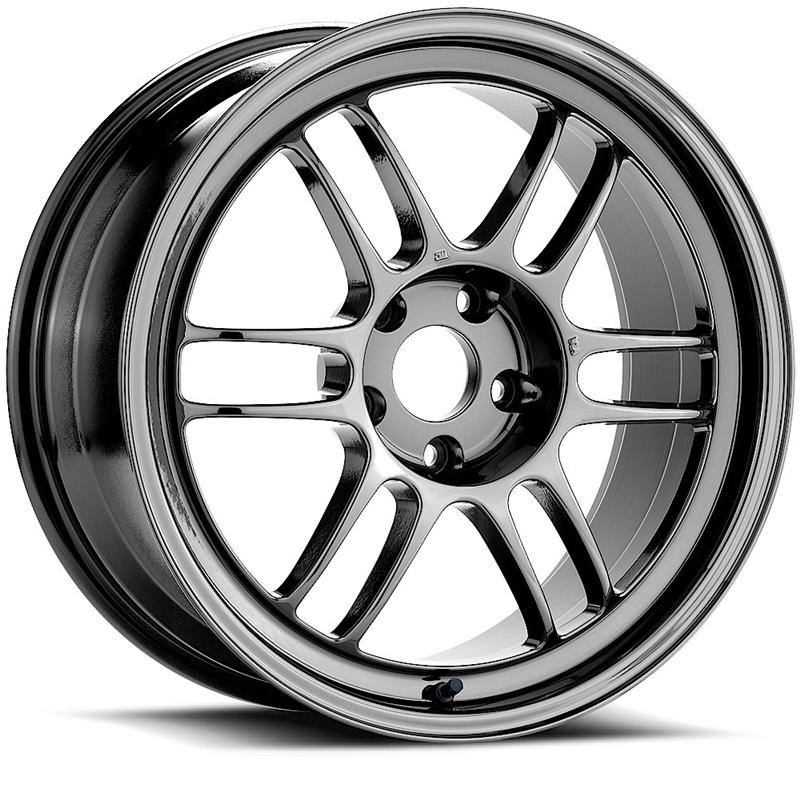 Enkei RPF1 18x9.5 5x114.3 45mm Offset 73mm Bore Black Wheel RX8 / 93-98 Supra *Special Order*