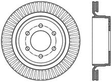 Load image into Gallery viewer, StopTech 12-19 Ford F-150 (w/Manual Parking Brake) Slotted Sport Brake Rotor