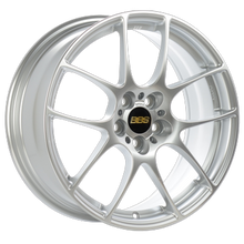 Load image into Gallery viewer, BBS RF 17x7.5 5x100 ET48 PFS Diamond Silver Wheel -82mm PFS/Clip Req