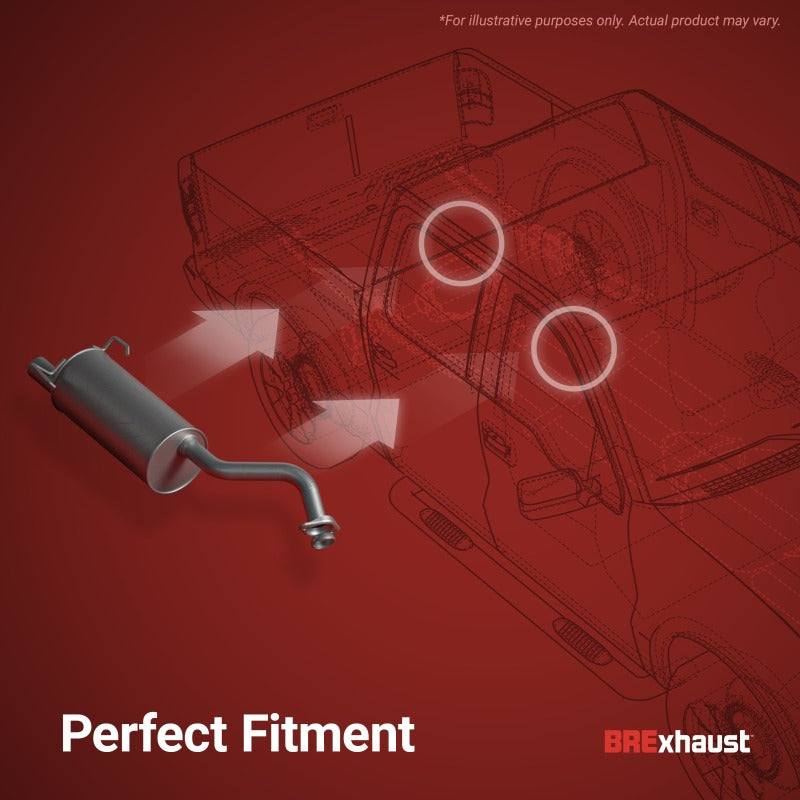 BRExhaust Rear Muffler Kit Replacement Nissan