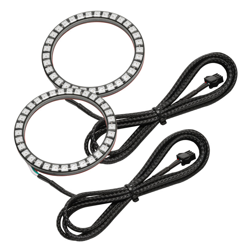 Oracle 08-14 Dodge Challenger Dynamic Surface Mount Headlight/Fog Light Halo Kit COMBO - NO RETURNS