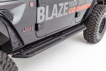 Load image into Gallery viewer, Go Rhino 18-20 Jeep Wrangler JLU Dominator Extreme DSS SideSteps Complete Kit w/SideStep + Brkts