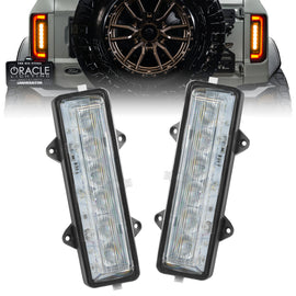 Oracle Lighting 21-23 Ford Bronco Dual Function Reverse LED Flush Taillight - Amber/White NO RETURNS