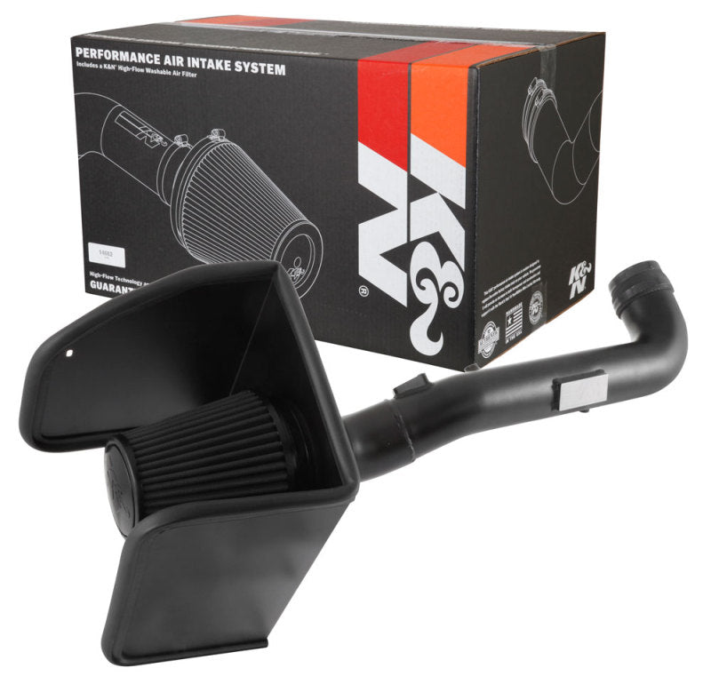 K&N 17-18 Chevrolet Colorado 3.6L V6 Black Performance Intake Kit