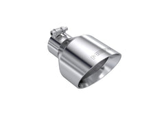 Load image into Gallery viewer, MBRP T304 SS Tip 2.5in ID, 5in OD Out, 8in Length, Angle Cut, Dual Wall