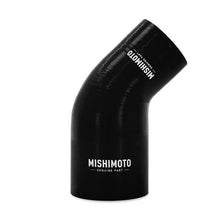 Load image into Gallery viewer, Mishimoto 2.5in to 3in 45 Degree Silicone Coupler - Black