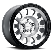 Load image into Gallery viewer, Method MR315 17x8.5 0mm Offset 5x5 BP 71.50mm CB Machined Wheel - Gloss Black Lip