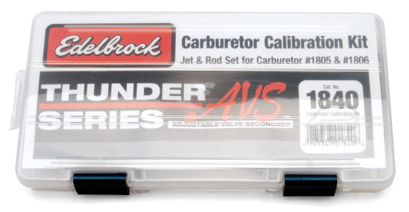 Edelbrock Calibration Kit for 1805/1806