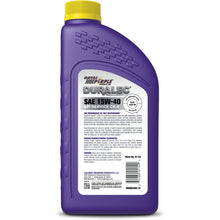 Load image into Gallery viewer, Royal Purple Duralec Super Diesel 15W40 CK-4 Motor Oil - 1 Quart