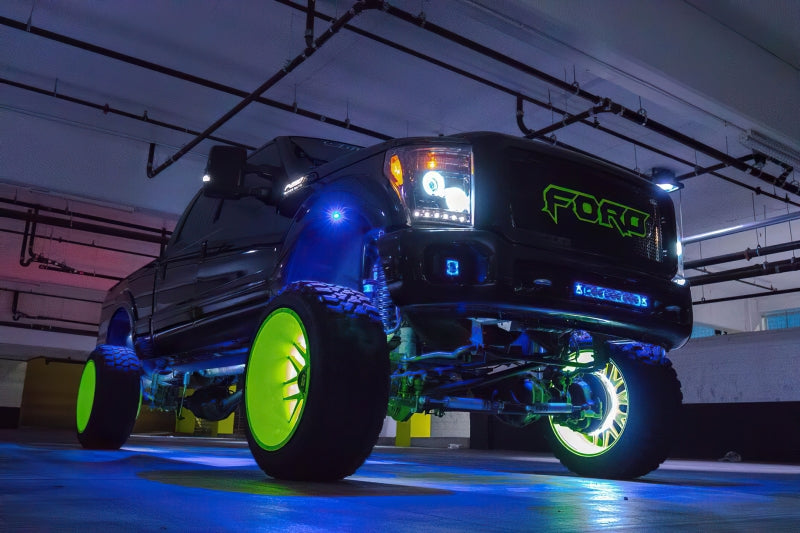 Oracle LED Illuminated Wheel Rings - ColorSHIFT No Remote - ColorSHIFT No Remote NO RETURNS