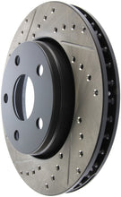 Load image into Gallery viewer, StopTech 07-13 Jeep Wrangler Slotted &amp; Drilled Right Front Rotor