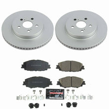 Load image into Gallery viewer, Power Stop 19-26 Toyota Corolla Front Z23 Coated Brake Kit