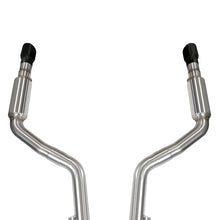 Load image into Gallery viewer, Kooks 2015+ Dodge Charger 3in OEM Style Cat-Back Exhaust w/ 4in Black Slash Cut Tips