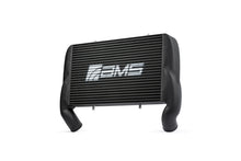 Load image into Gallery viewer, AMS Performance 2017+ Ford F150/Raptor 2.7L/3.5L EcoBoost High Mount Intercooler (Black w/AMS Logo)