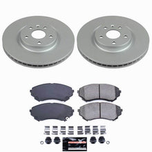 Load image into Gallery viewer, Power Stop 08-14 Cadillac CTS Front Z23 Coated Brake Kit